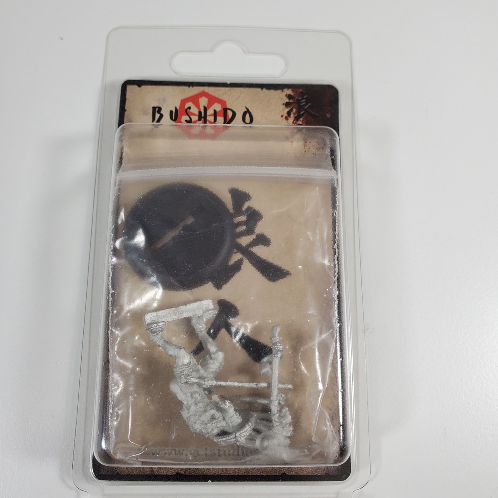Bushido Hisoka Peasant Ronin Metal Miniatures Tactical Skirmish GCT Studios New